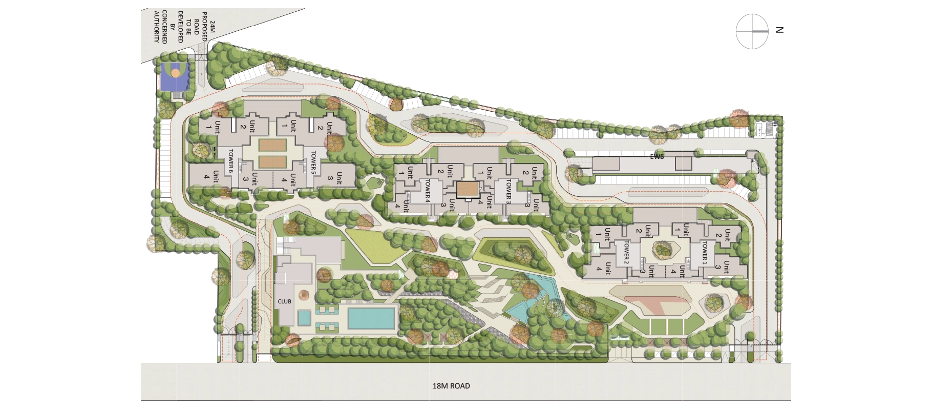 godrej-aristocrat-sector-49-gurgaon-masterplan